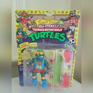 Teenage Mutant Ninja Turtles Sewer Sports All-Stars Skate Boardin' Mike Figure
